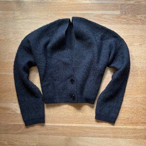 Buttoned Slouchy Cardigan